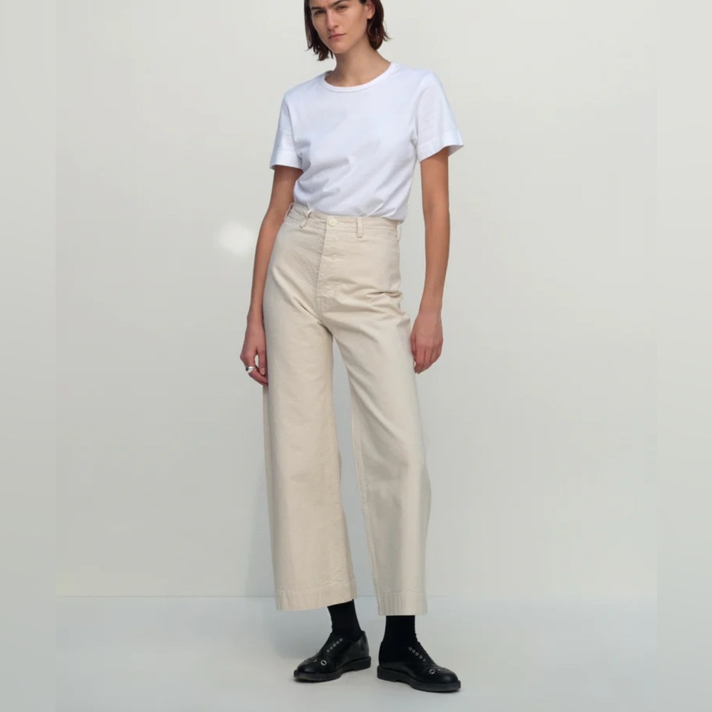 Jesse Kamm Sailor Pants in Natural Sz 6